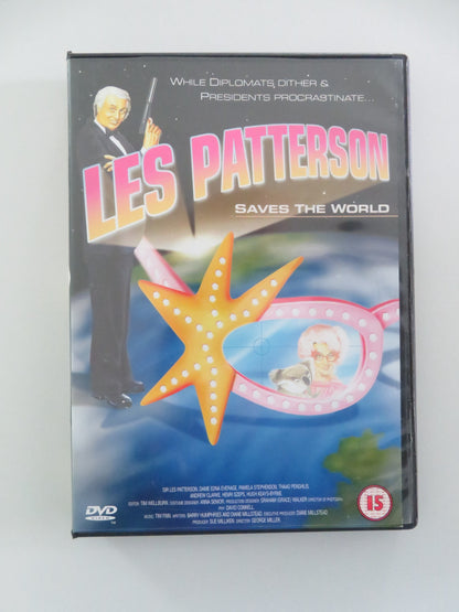LES PATTERSON SAVES THE WORLD (DVD) BARRY HUMPHRIES P. STEPHENSON 1987 REGION 2