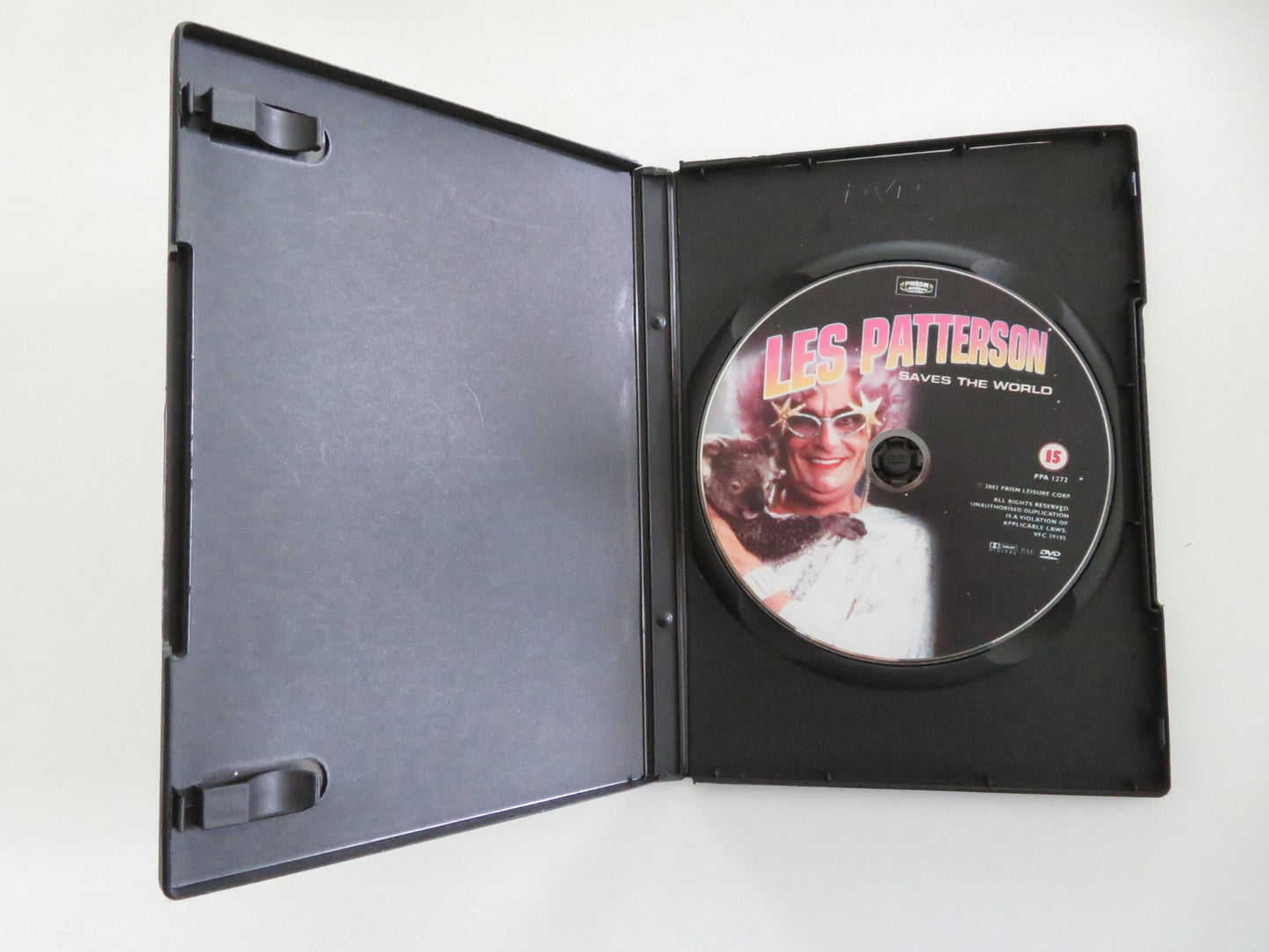 LES PATTERSON SAVES THE WORLD (DVD) BARRY HUMPHRIES P. STEPHENSON 1987 REGION 2