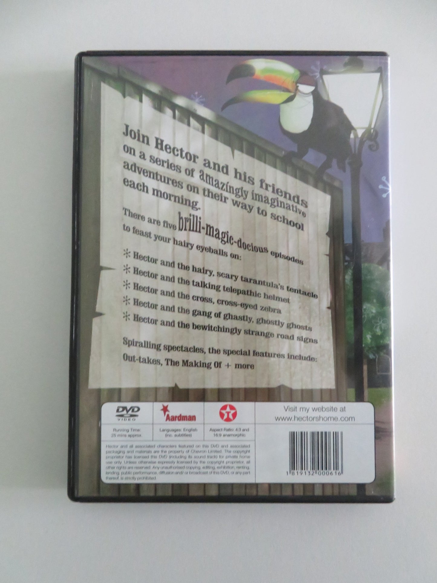 THE PECULIAR ADVENTURES OF HECTOR (DVD) SIMON GREENALL JACK GOSSINGTON 2007