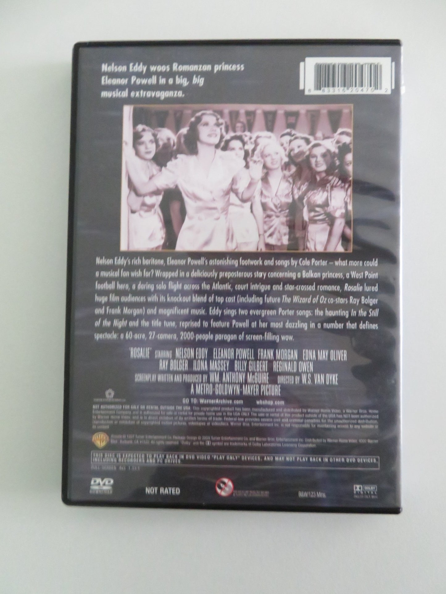 ROSALIE (DVD) NELSON EDDY ELEANOR POWELL 1937