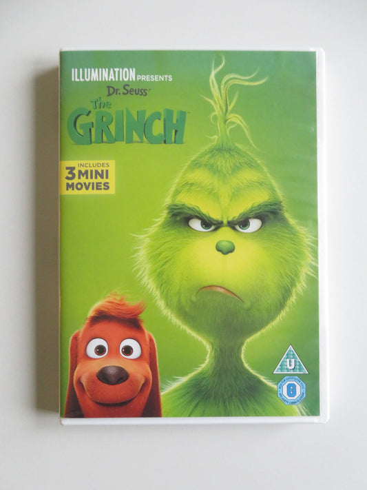 THE GRINCH (DVD) DR SEUSS BENEDICT CUMBERBATCH PHARRELL WILLIAMS 2018 REGION 2