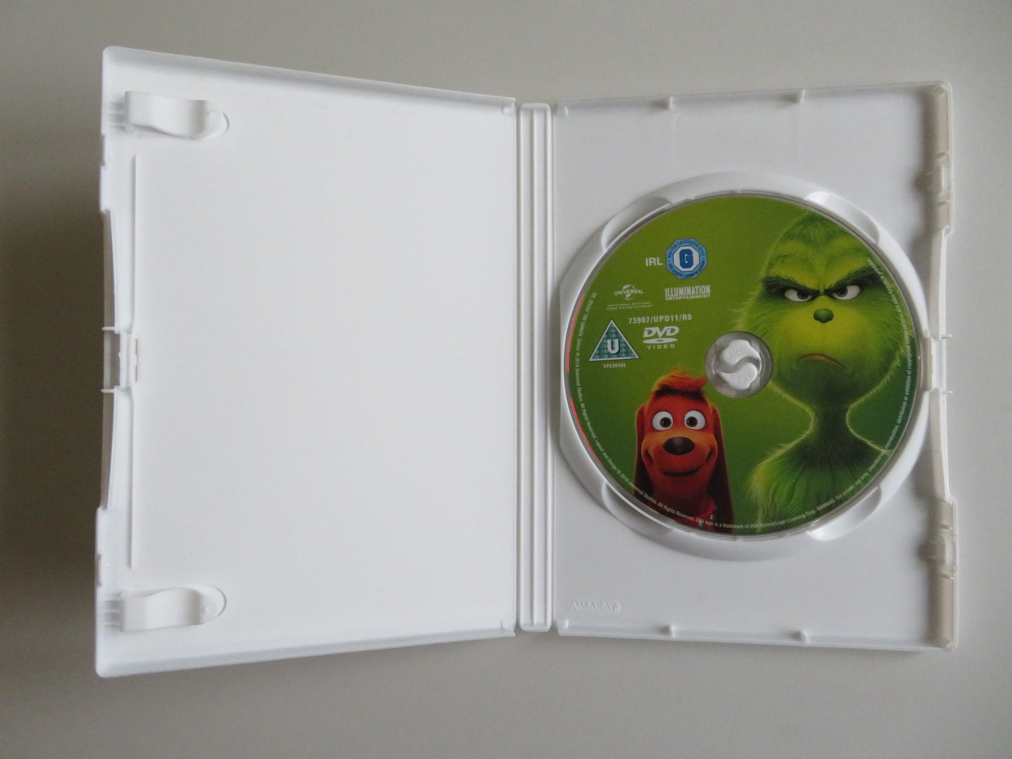 THE GRINCH (DVD) DR SEUSS BENEDICT CUMBERBATCH PHARRELL WILLIAMS 2018 REGION 2