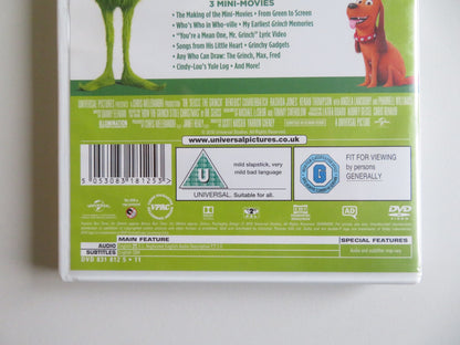 THE GRINCH (DVD) DR SEUSS BENEDICT CUMBERBATCH PHARRELL WILLIAMS 2018 REGION 2