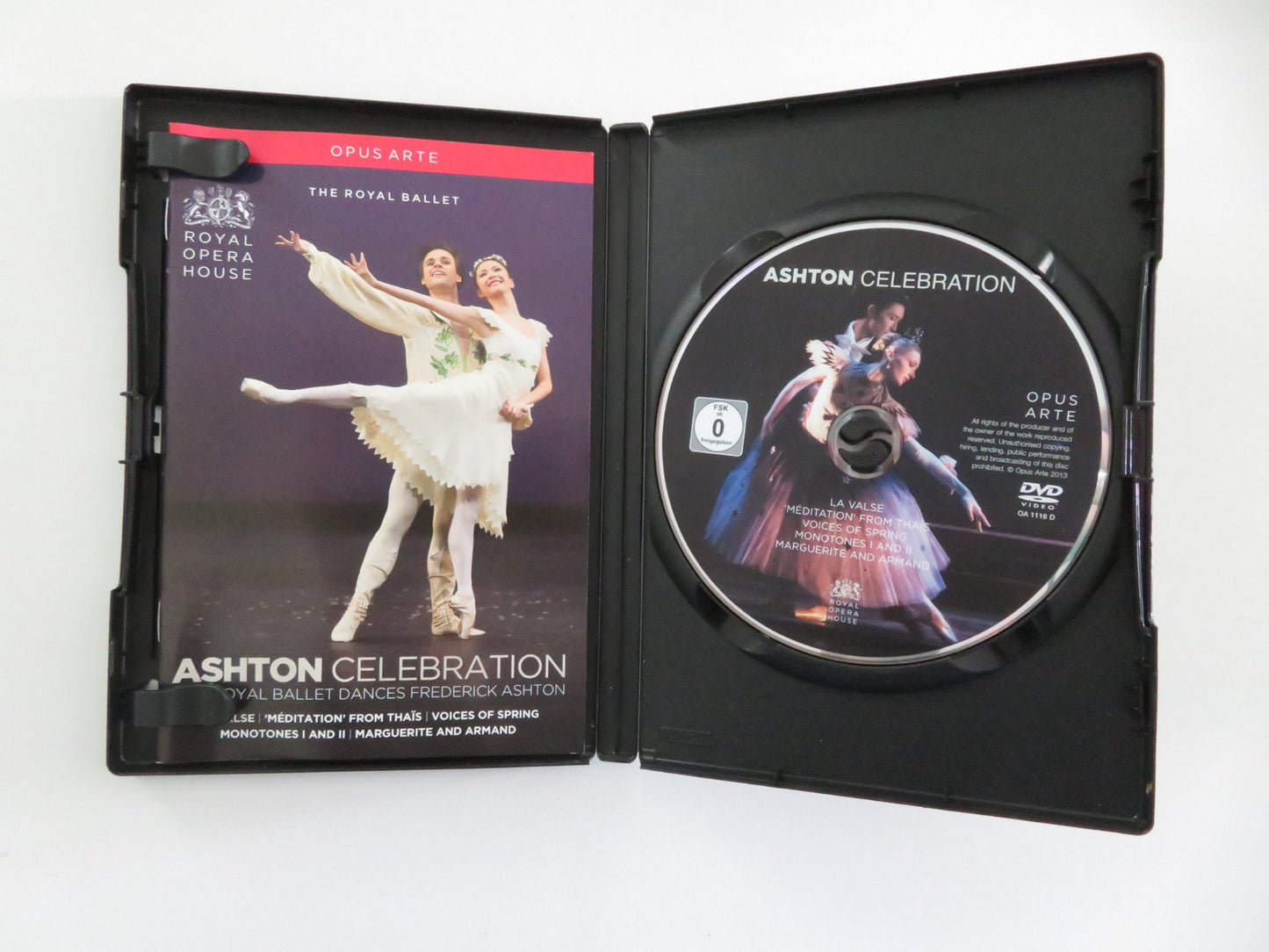 ASHTON CELEBRATION: THE ROYAL BALLET DANCES FREDERICK ASHTON (DVD) REGION ALL - Rendezvous Cinema
