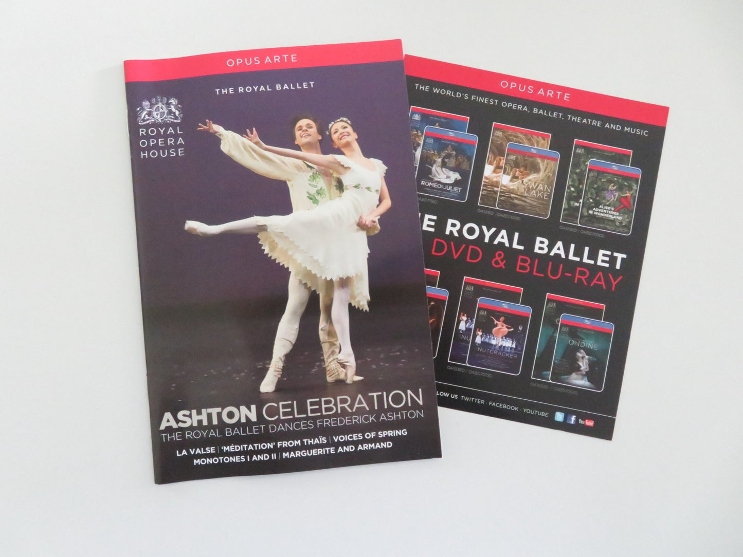 ASHTON CELEBRATION: THE ROYAL BALLET DANCES FREDERICK ASHTON (DVD) REGION ALL - Rendezvous Cinema