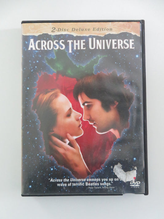 ACROSS THE UNIVERSE (DVD) JIM STURGESS EVAN RACHEL WOOD 2007 REGION 1 - Rendezvous Cinema