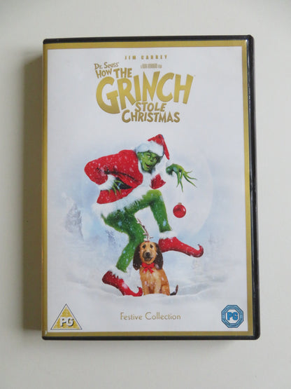 THE GRINCH - B (DVD) JIM CARREY TAYLOR MOMSEN 2000 REGION 2, 4