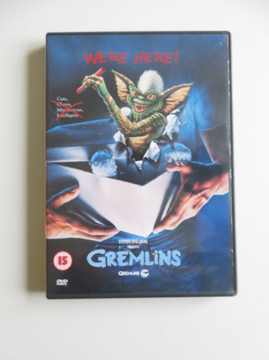 GREMLINS (DVD) ZACH GALLIGAN PHOEBE CATES COREY FELDMAN 1984 REGION 2