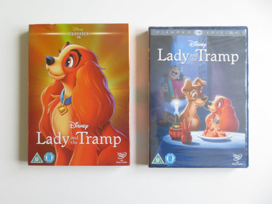 LADY AND THE TRAMP (DVD) DISNEY PEGGY LEE LARRY ROBERTS 1955 REGION 2
