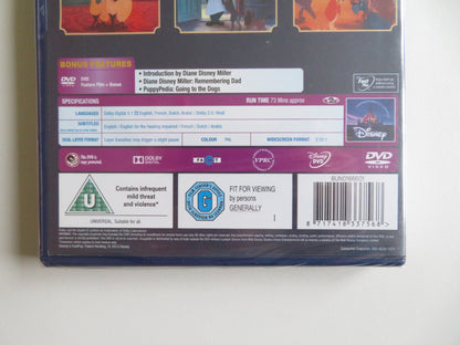 LADY AND THE TRAMP (DVD) DISNEY PEGGY LEE LARRY ROBERTS 1955 REGION 2