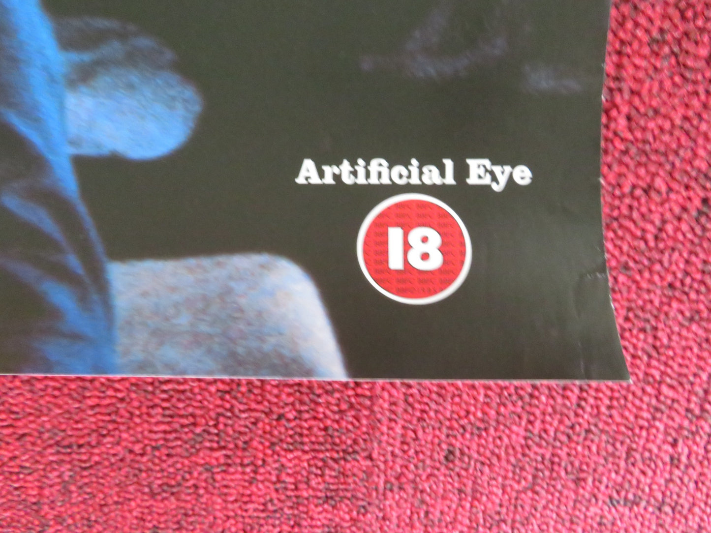 CLOSE MY EYES VHS VIDEO POSTER ALAN RICKMAN CLIVE OWEN STEPHEN POLIAKOFF 1991 - Rendezvous Cinema