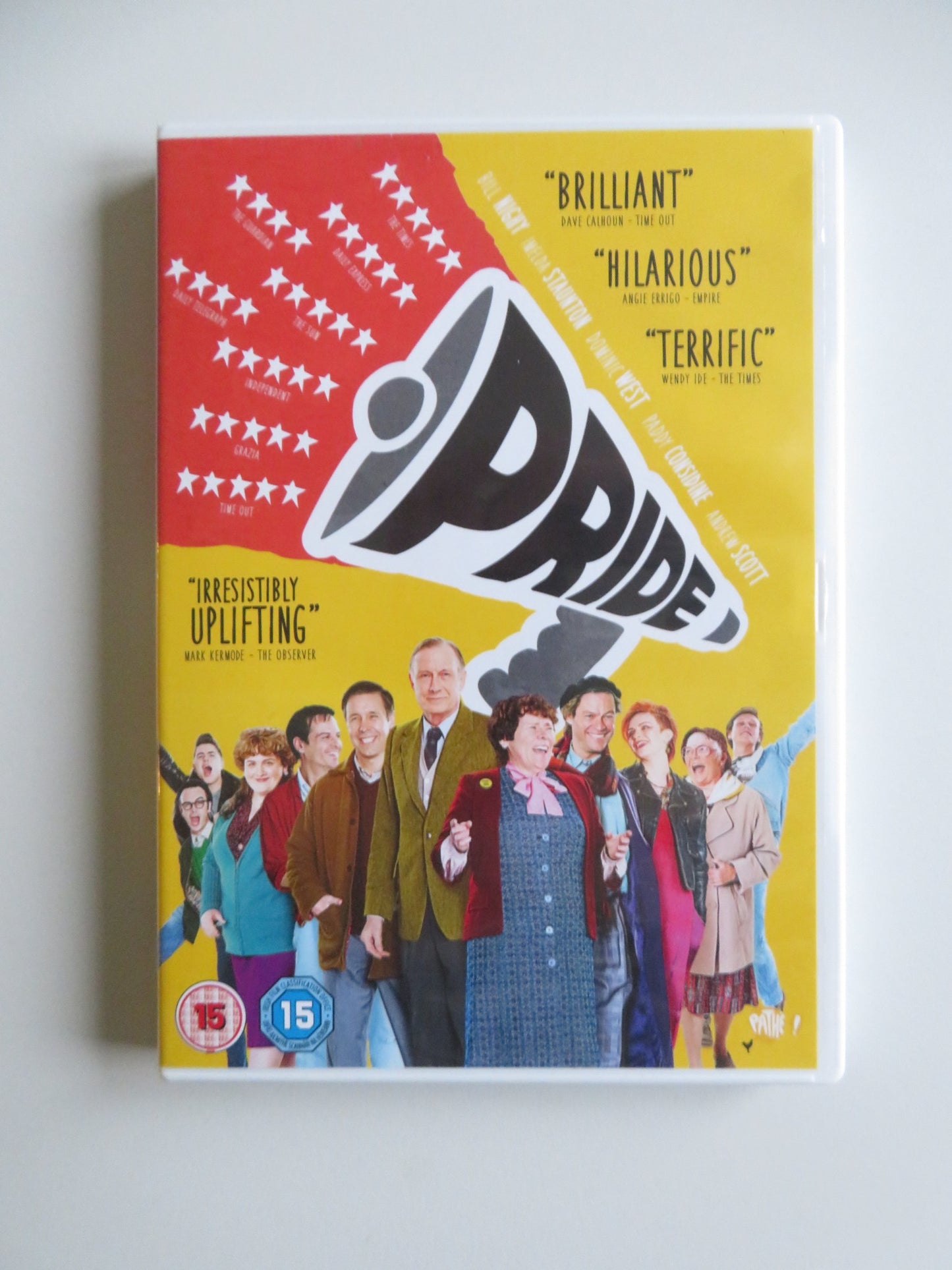 PRIDE (DVD) IMELDA STAUNTON DOMINIC WEST 2014 REGION 2