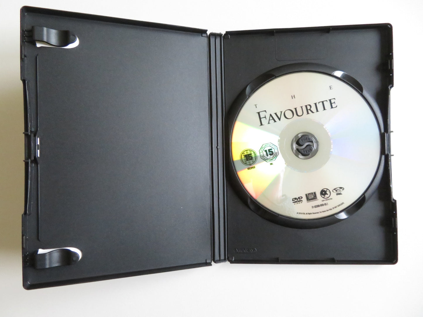 THE FAVOURITE (DVD) OLIVIA COLMAN EMMA STONE 2018 REGION 2