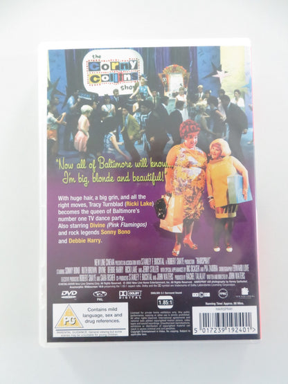 HAIRSPRAY - B (DVD) SONNY BONO RICKI LAKE 1988 REGION 2