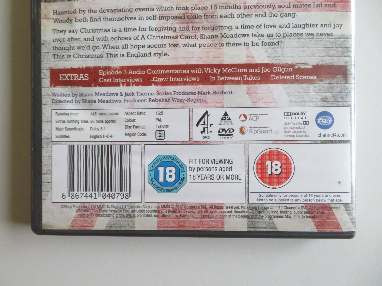 THIS IS ENGLAND '88 (DVD) JOE GILGUN VICKY MCCLURE 2011 REGION 2