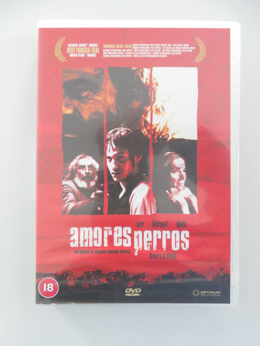 AMORES PERROS (DVD) EMILIO ECHEVARRIA GAEL GARCIA BERNAL 2000 REGION 2 - Rendezvous Cinema