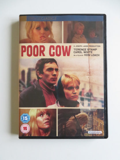 POOR COW (DVD) CAROL WHITE TERENCE STAMP 1967 REGION 2