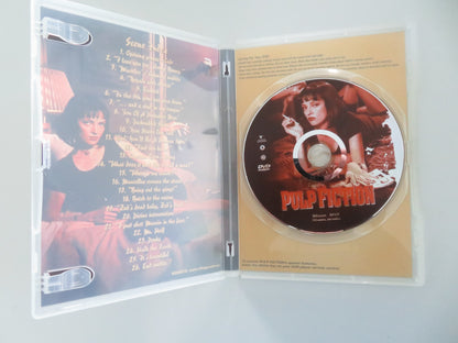 PULP FICTION (DVD) JOHN TRAVOLTA SAMUEL L. JACKSON 1994 REGION 4 - Rendezvous Cinema