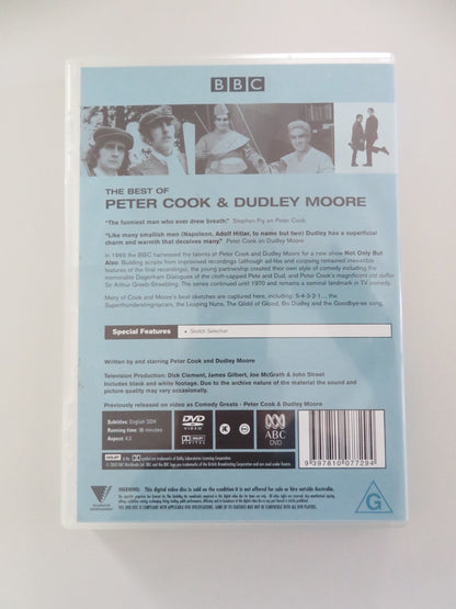THE BEST OF PETER COOK & DUDLEY MOORE (DVD) PETER COOK D. MOORE 2003 REGION 4 - Rendezvous Cinema