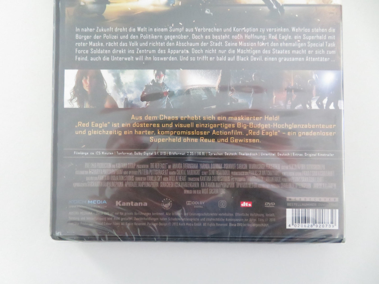 THE RED EAGLE: A HERO NEVER DIES (DVD) ANANDA EVERINGHAM Y. BOON 2010 REGION 2 - Rendezvous Cinema