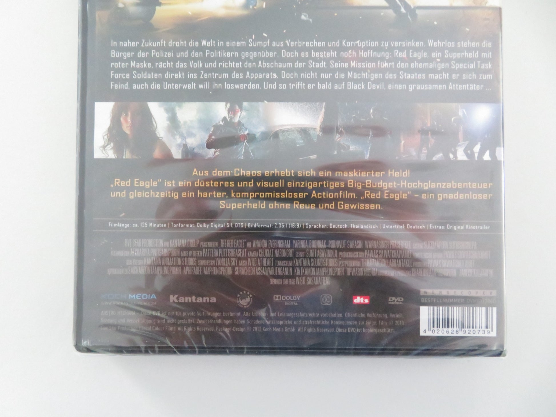 THE RED EAGLE: A HERO NEVER DIES (DVD) ANANDA EVERINGHAM Y. BOON 2010 REGION 2 - Rendezvous Cinema