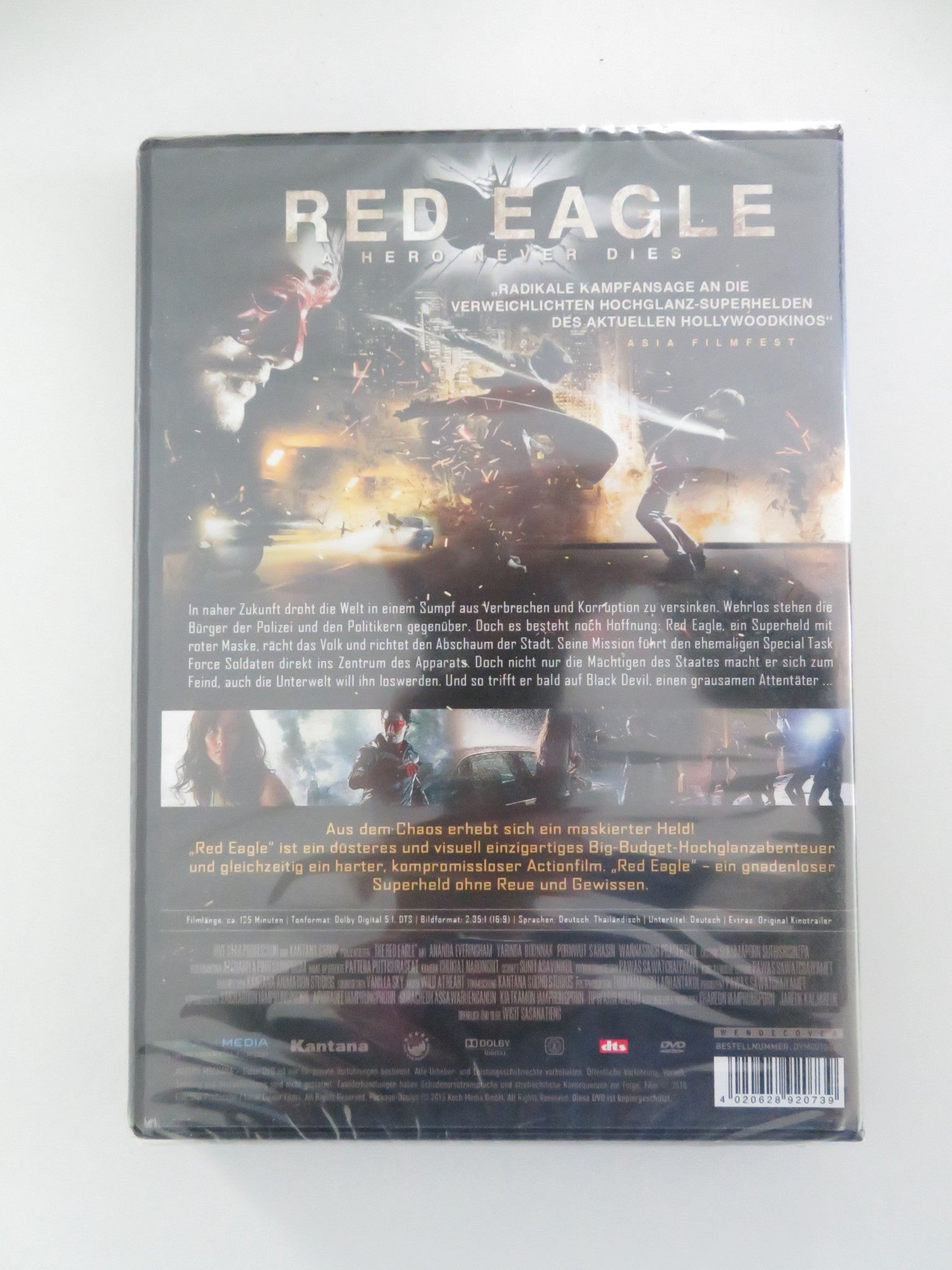 THE RED EAGLE: A HERO NEVER DIES (DVD) ANANDA EVERINGHAM Y. BOON 2010 REGION 2 - Rendezvous Cinema
