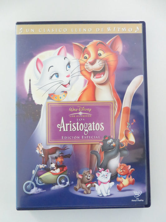 THE ARISTOCATS (DVD) DISNEY EVA GABOR PHIL HARRIS 1970 REGION 2