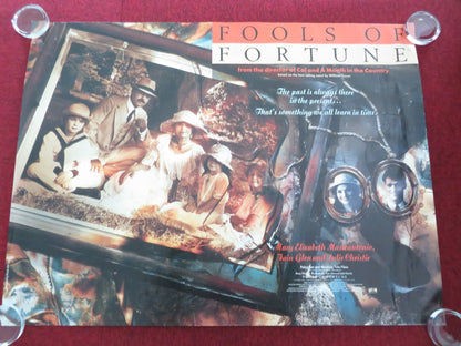 FOOLS OF FORTUNE UK QUAD ROLLED POSTER IAIN GLEN MARY E. MASTRANTONIO 1990 - Rendezvous Cinema