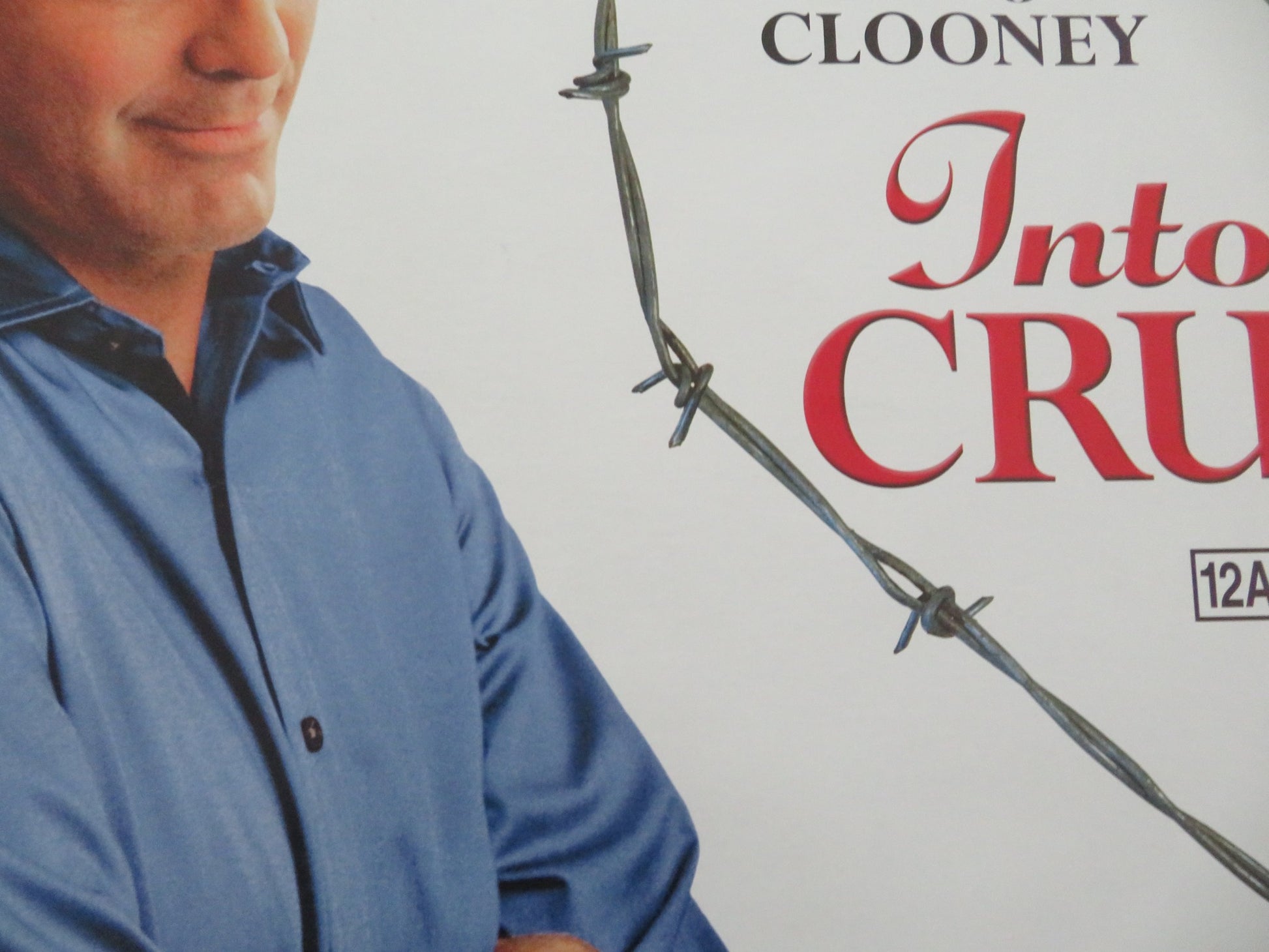 INTOLERABLE CRUELTY UK QUAD ROLLED POSTER GEORGE CLOONEY C. ZETA-JONES 2003 - Rendezvous Cinema