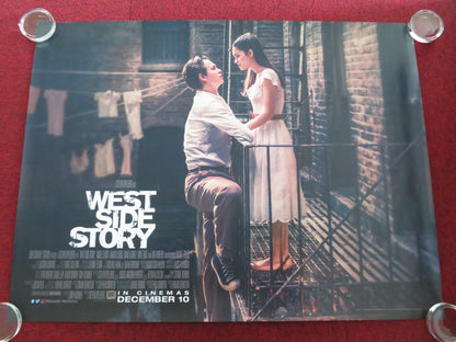 WEST SIDE STORY UK QUAD ROLLED POSTER ANSEL ENSORT RACHEL ZEGLER 2021 - Rendezvous Cinema