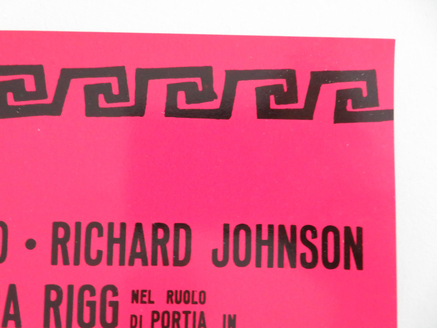 JULIUS CAESAR - D ITALIAN FOTOBUSTA POSTER CHARLTON HESTON DIANA RIGG 1971 - Rendezvous Cinema