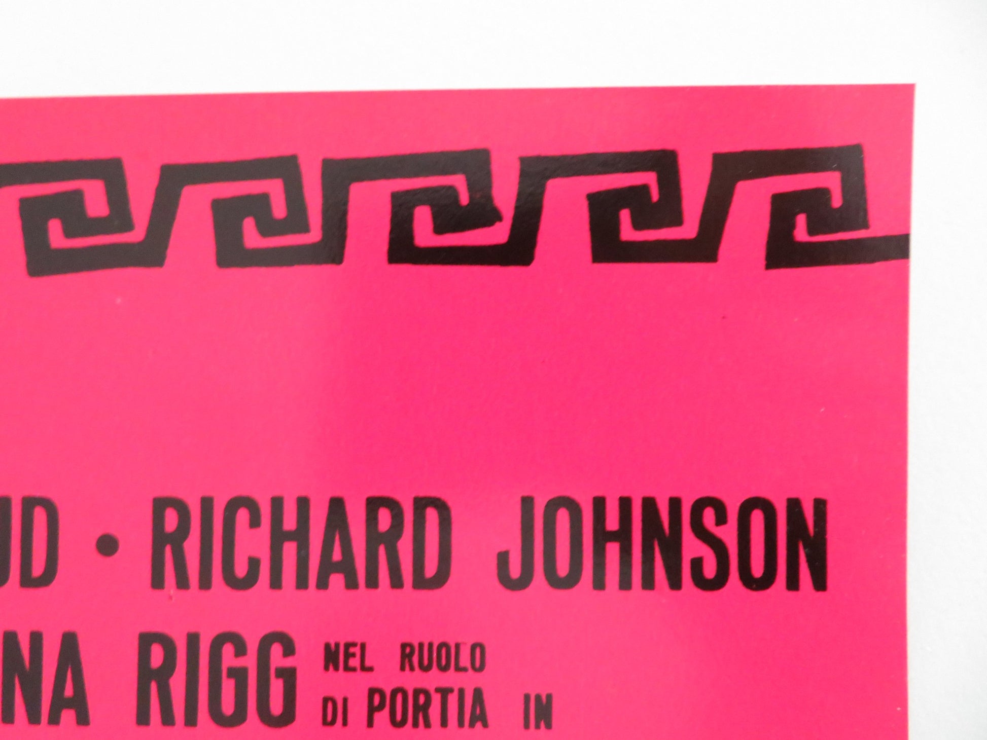 JULIUS CAESAR - G ITALIAN FOTOBUSTA POSTER CHARLTON HESTON DIANA RIGG 1971 - Rendezvous Cinema