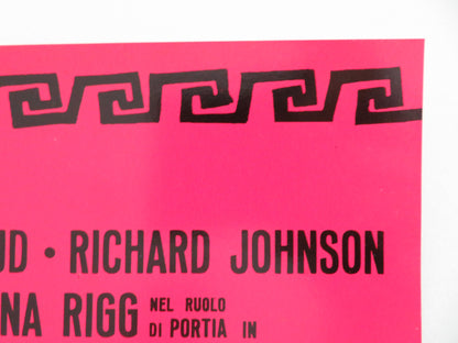 JULIUS CAESAR - G ITALIAN FOTOBUSTA POSTER CHARLTON HESTON DIANA RIGG 1971 - Rendezvous Cinema