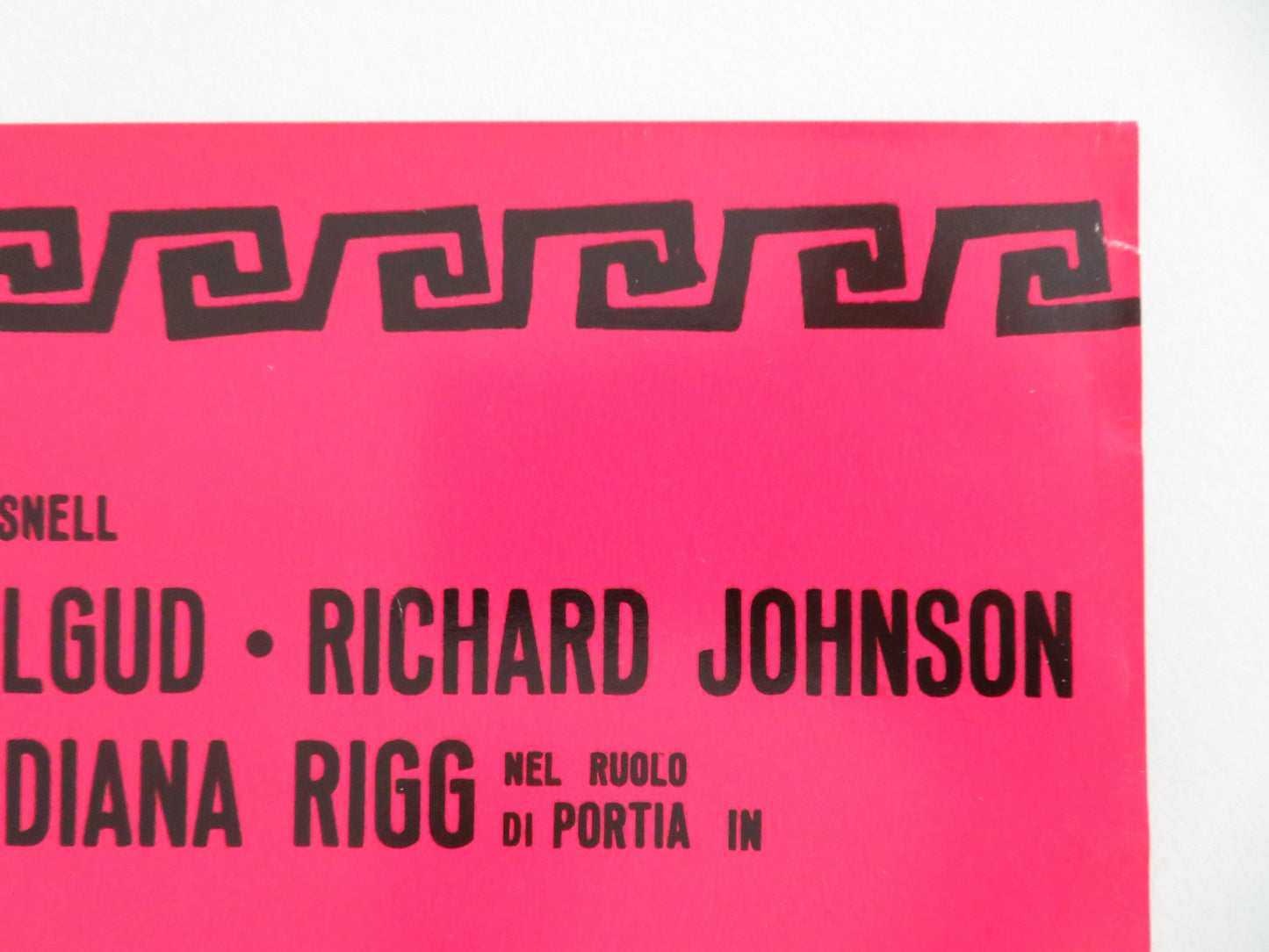 JULIUS CAESAR - J ITALIAN FOTOBUSTA POSTER CHARLTON HESTON DIANA RIGG 1971 - Rendezvous Cinema