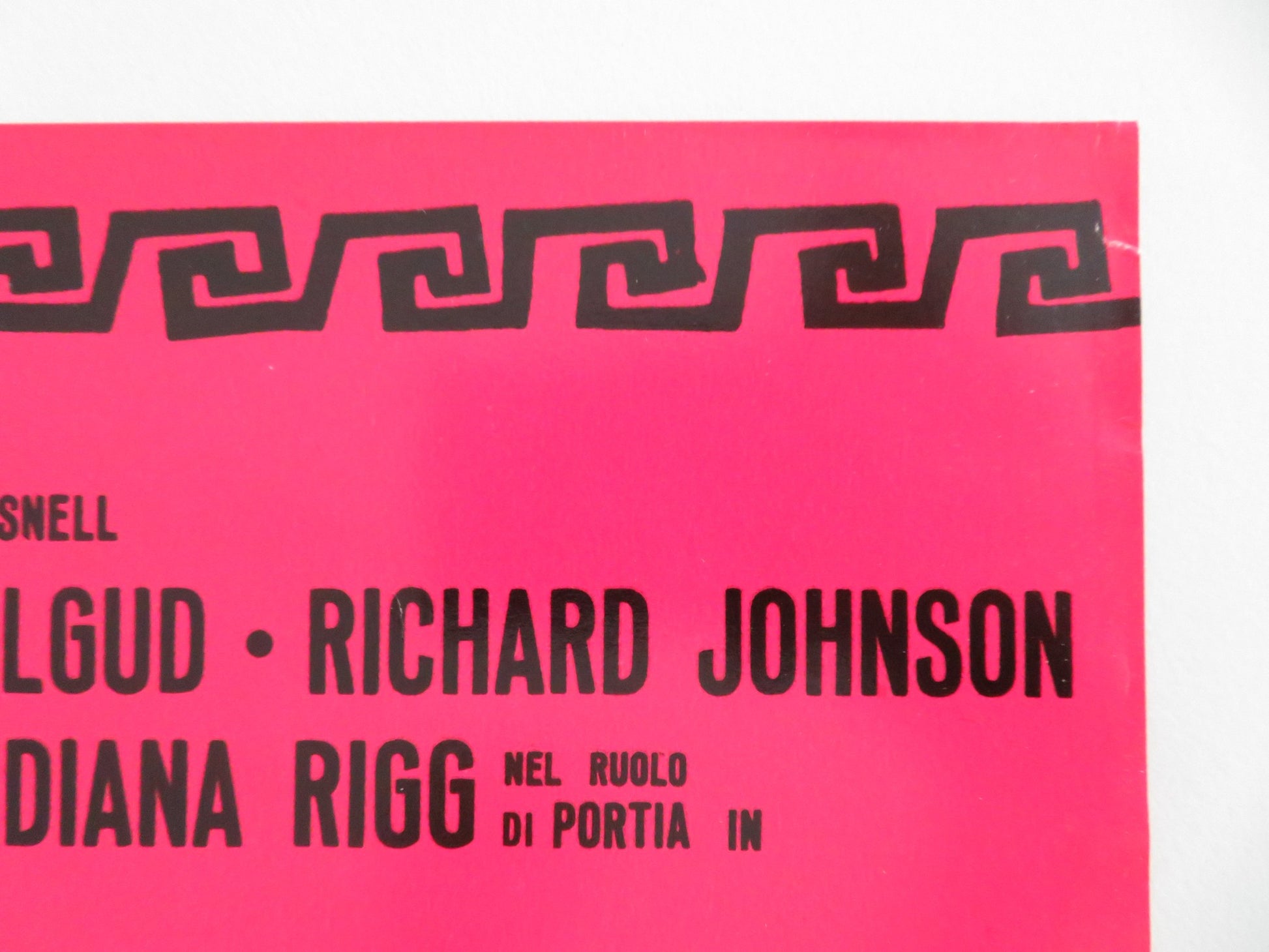 JULIUS CAESAR - J ITALIAN FOTOBUSTA POSTER CHARLTON HESTON DIANA RIGG 1971 - Rendezvous Cinema