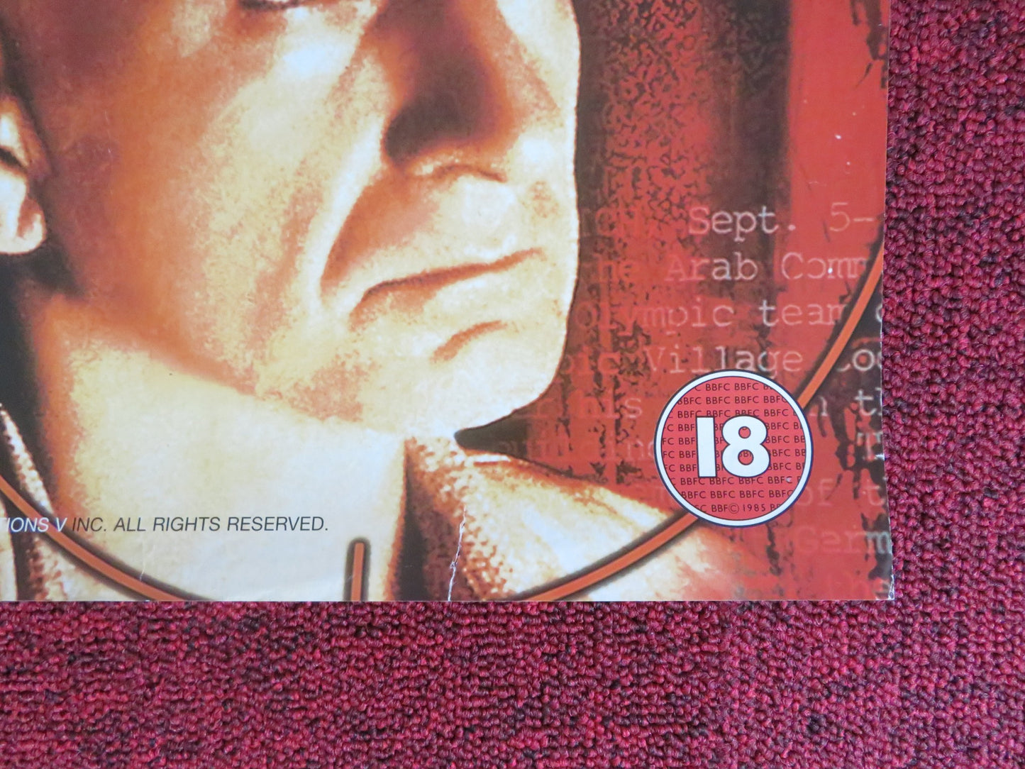 THE ASSIGNMENT VHS POSTER POSTER AIDAN QUINN DONALD SUTHERLAND 1997