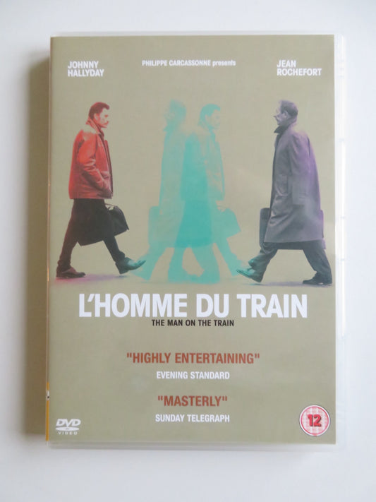 L'HOMME DU TRAIN (DVD) JEAN ROCHFORT JOHNNY HALLYDAY 2002 REGION 2