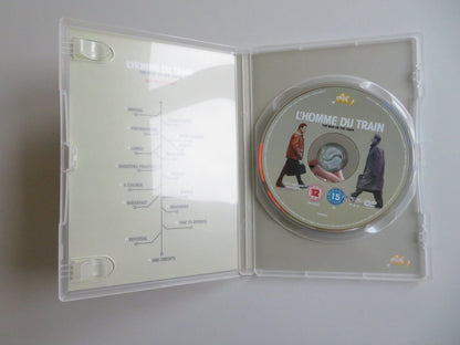 L'HOMME DU TRAIN (DVD) JEAN ROCHFORT JOHNNY HALLYDAY 2002 REGION 2