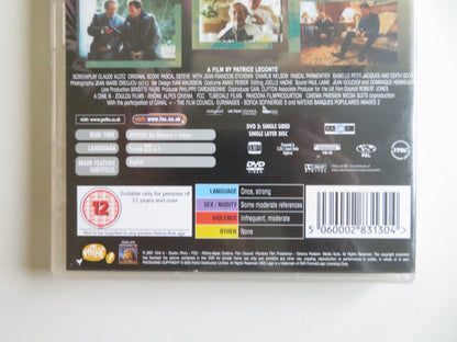 L'HOMME DU TRAIN (DVD) JEAN ROCHFORT JOHNNY HALLYDAY 2002 REGION 2