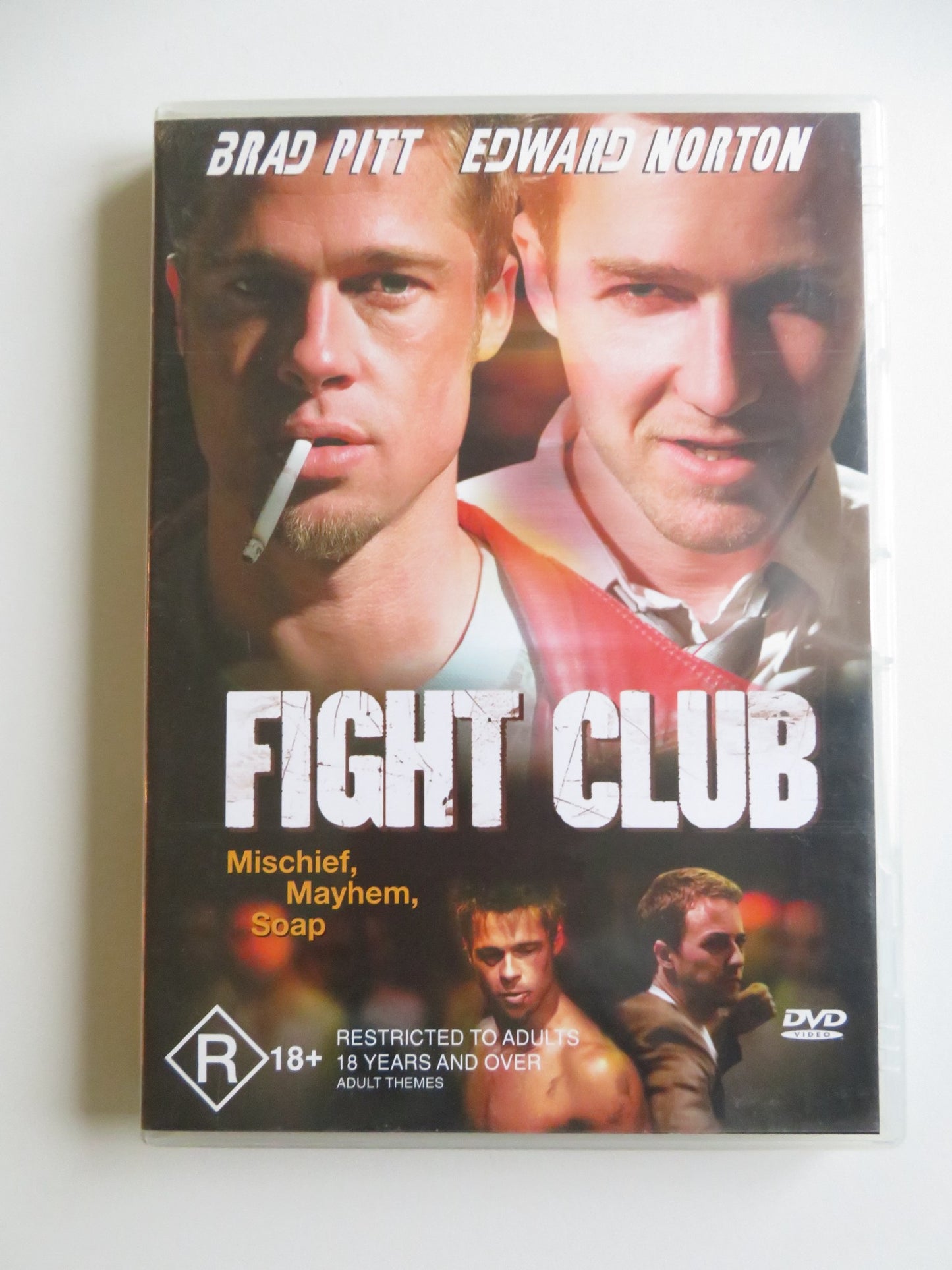 FIGHT CLUB (DVD) BRAD PITT EDWARD NORTON 1999 REGION 4