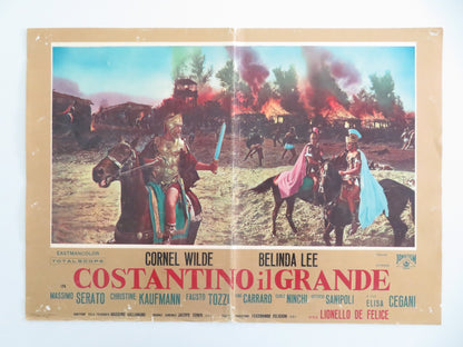 CONSTANTINE AND THE CROSS - D ITALIAN FOTOBUSTA POSTER CORNEL WILDE 1961 - Rendezvous Cinema