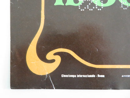 THE CRIMSON PIRATE - A ITALIAN FOTOBUSTA POSTER BURT LANCASTER NICK CRAVAT 1952 - Rendezvous Cinema