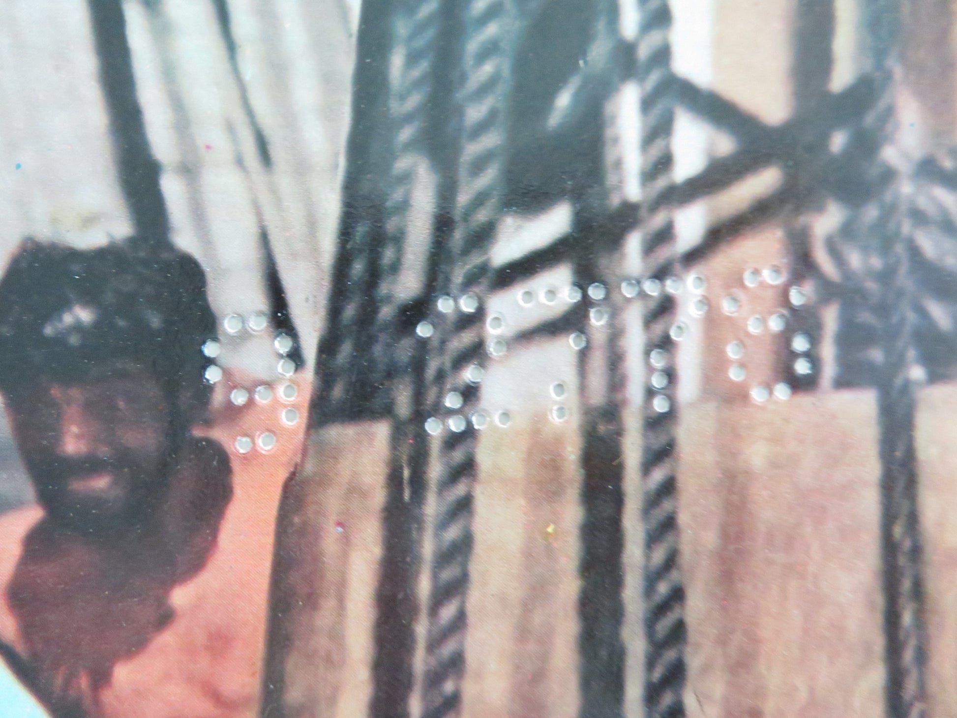 THE CRIMSON PIRATE - A ITALIAN FOTOBUSTA POSTER BURT LANCASTER NICK CRAVAT 1952 - Rendezvous Cinema