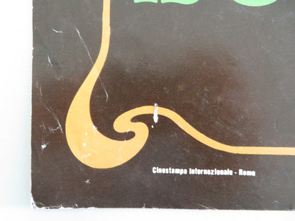 THE CRIMSON PIRATE - B ITALIAN FOTOBUSTA POSTER BURT LANCASTER NICK CRAVAT 1952 - Rendezvous Cinema