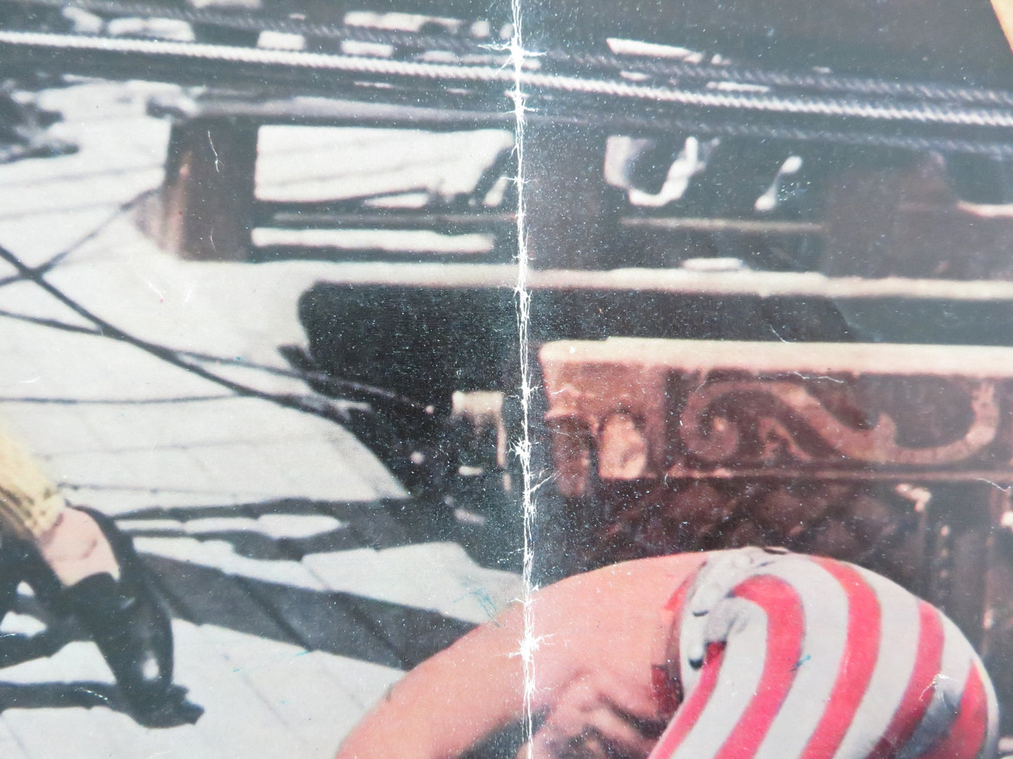 THE CRIMSON PIRATE - F ITALIAN FOTOBUSTA POSTER BURT LANCASTER NICK CRAVAT 1952 - Rendezvous Cinema