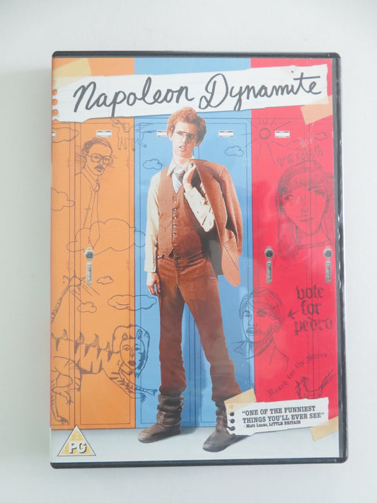 NAPOLEON DYNAMITE (DVD) JON HEDER JON GRIES 2004 REGION 2