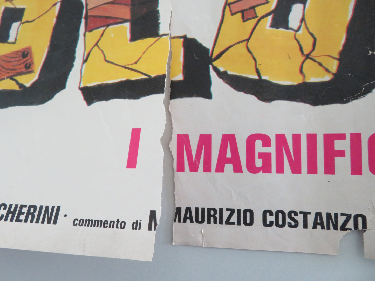 KOLOSSAL I MAGNIFICI MACISTI - D ITALIAN FOTOBUSTA POSTER CHELO ALONSO 1977 - Rendezvous Cinema