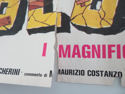 KOLOSSAL I MAGNIFICI MACISTI - D ITALIAN FOTOBUSTA POSTER CHELO ALONSO 1977 - Rendezvous Cinema