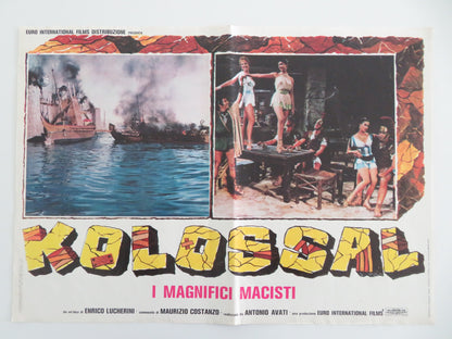 KOLOSSAL I MAGNIFICI MACISTI - E ITALIAN FOTOBUSTA POSTER CHELO ALONSO 1977 - Rendezvous Cinema