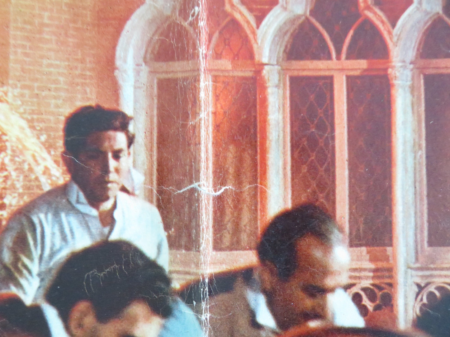 55 DAYS AT PEKING ITALIAN FOTOBUSTA POSTER CHARLTON HESTON DAVID NIVEN 1963 - Rendezvous Cinema